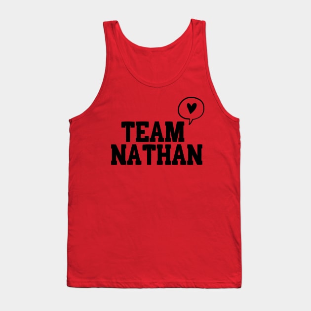 Team Nathan - When Calls the Heart Tank Top by Hallmarkies Podcast Store